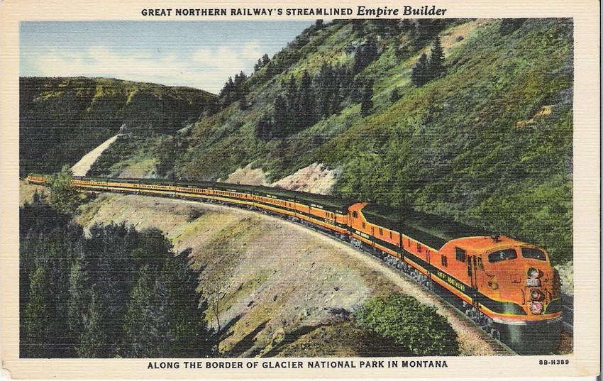 Photo of The Empire Builder  ( Post Card )