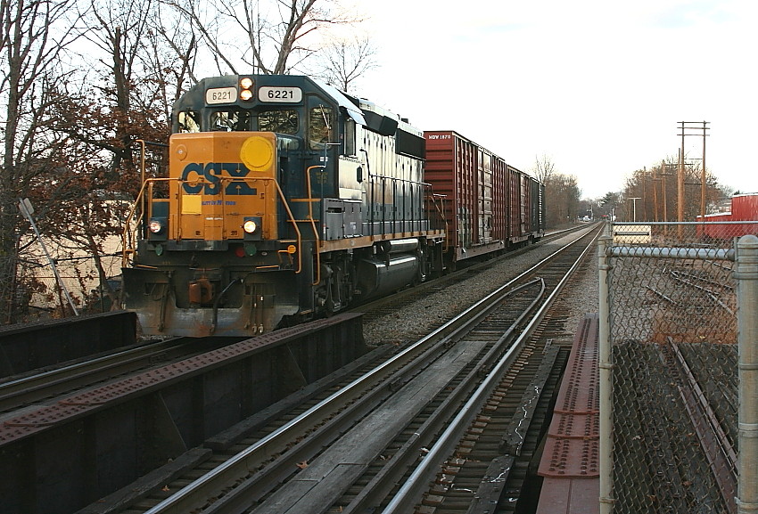 Photo of CSX Local B732 in Norwood, Ma