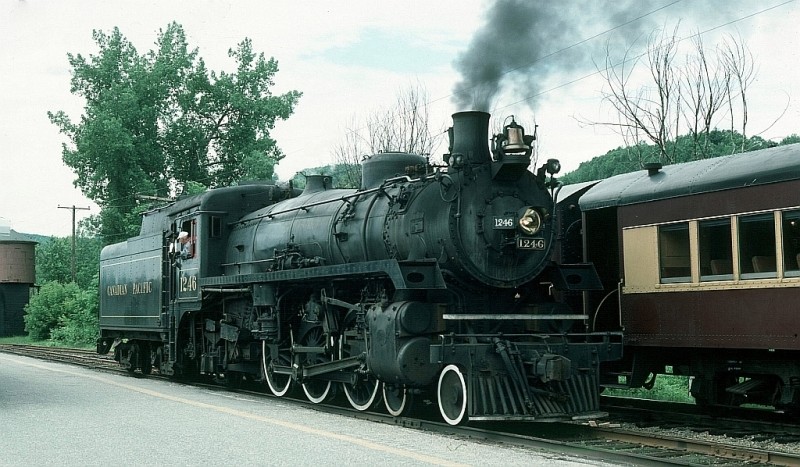 Photo of CP 4-6-2 Steam Locomotive No. 1246
