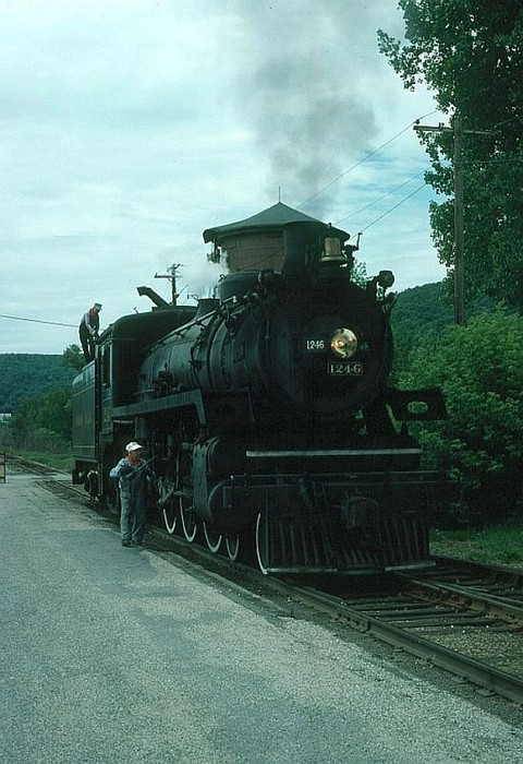 Photo of CP 4-6-2) Steam Locomotive No. 1246