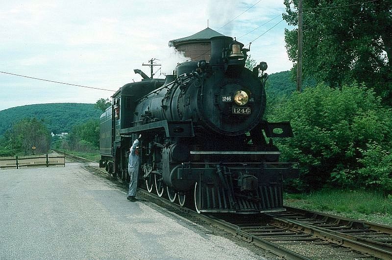Photo of CP 4-6-2 Steam Locomotive No. 1246