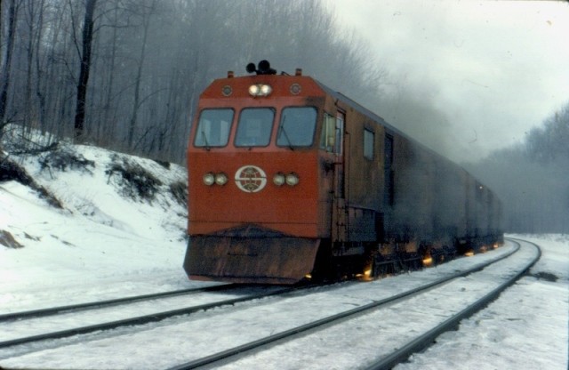 Photo of Speno Rail Grinder at Dalton, Mass.