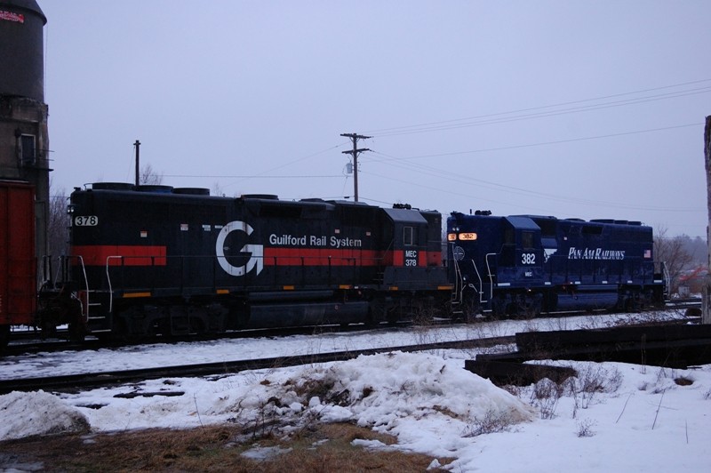Photo of MEC 382 at Northern Maine Junction