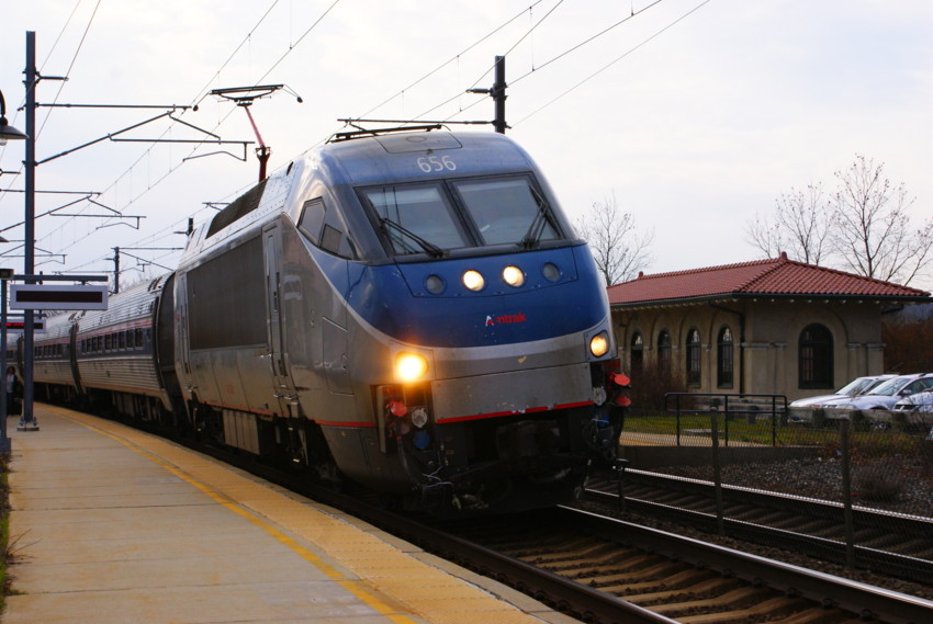 Photo of Amtrak in Westerly