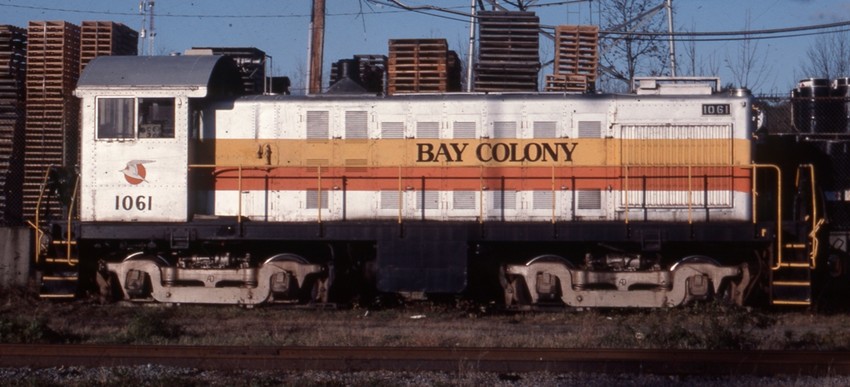 Photo of Bay Colony RR - Newton MA 1985