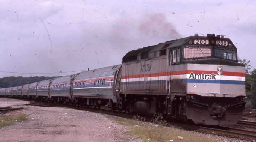 Photo of Amtrak on the Fairmount Line