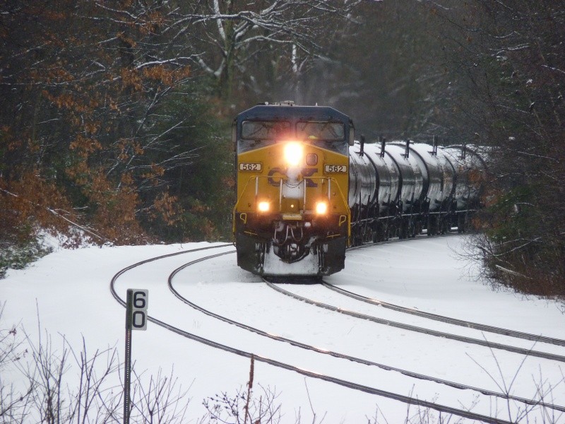 Photo of CSX at South Spencer, MA