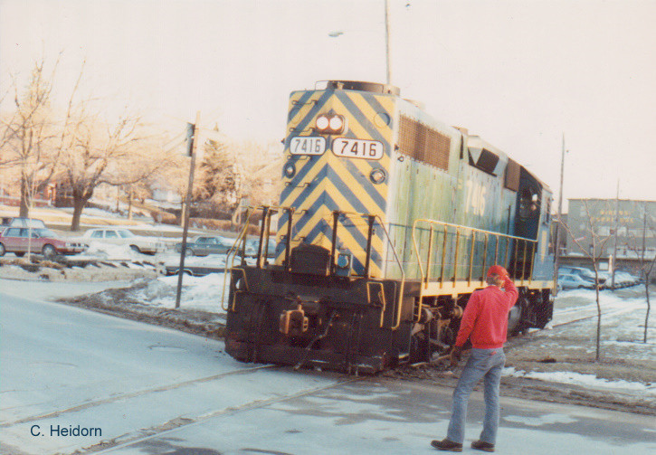 Photo of the Last Locomotive