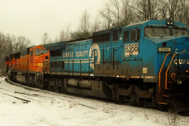 Photo of loaded coal train in Ashburnham
