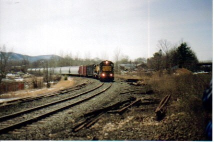 Photo of jump to 2001 with the housatonic railroad owning the old yard