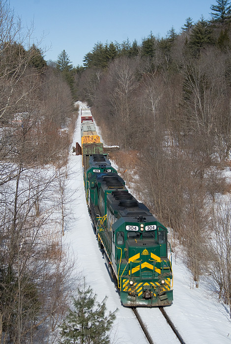 Photo of Green Locomotives In The Green Mountains