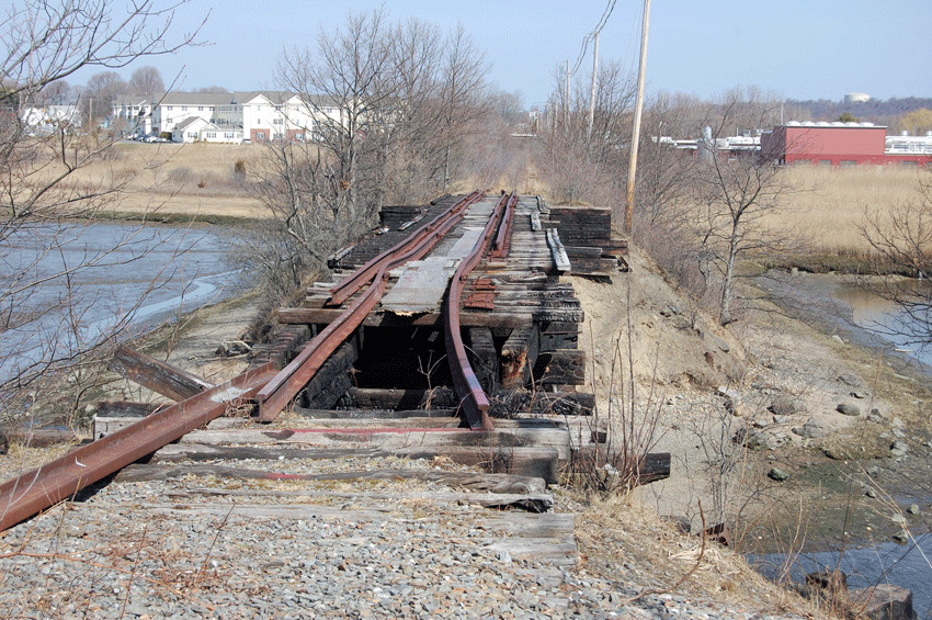 Photo of Remains of the Trestle over the Waters River, Danvers/Peabody