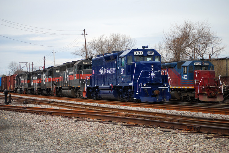 Photo of GP 9's in Lowell