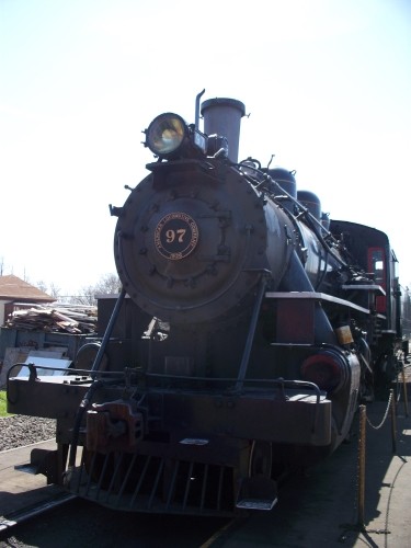 Photo of Locomotive #97 has it's numberplate back!