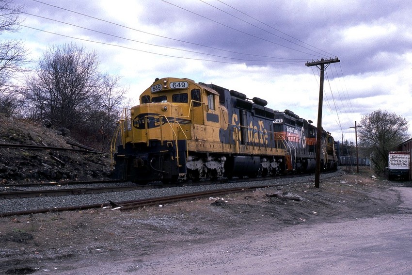 Photo of Westbound road freight