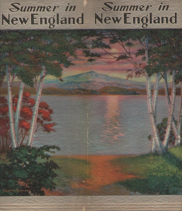 Photo of Boston & Maine 1933 tourism brochure