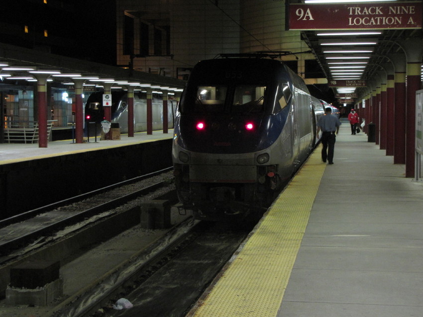 Photo of Amtrak Regional in Boston South Station
