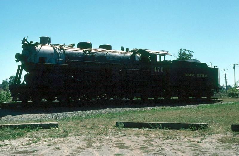Photo of MEC 4-6-2 Steam Locomotive No. 470