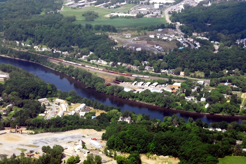 Photo of VRS White River Jct. Yard - from 1,200 feet