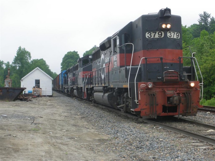 Photo of Westbound with 379, 512 and 380 at Danville Junction