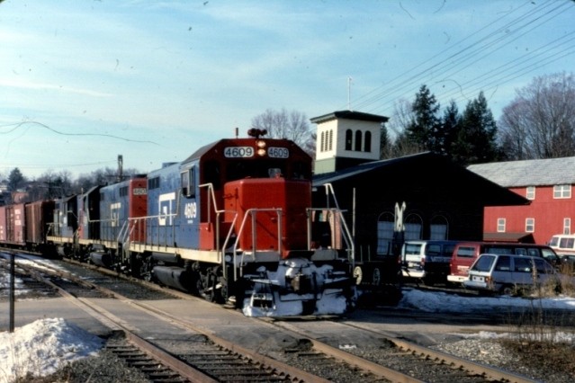 Photo of CV freight in Amherst, Mass