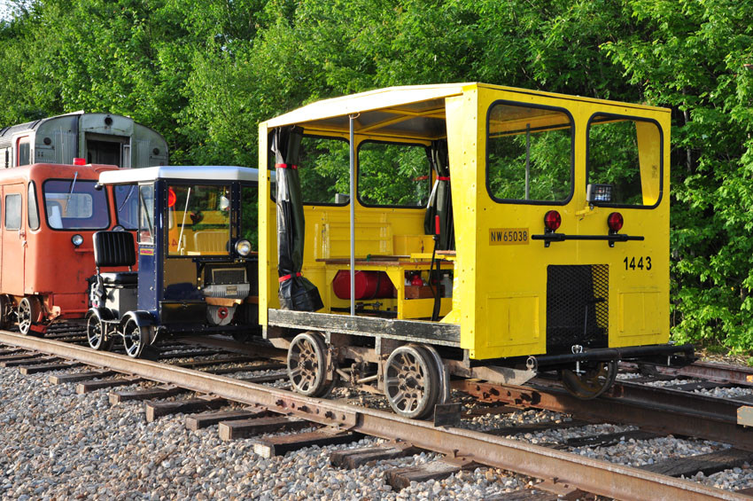 Photo of Track cars at Hobo Railroad