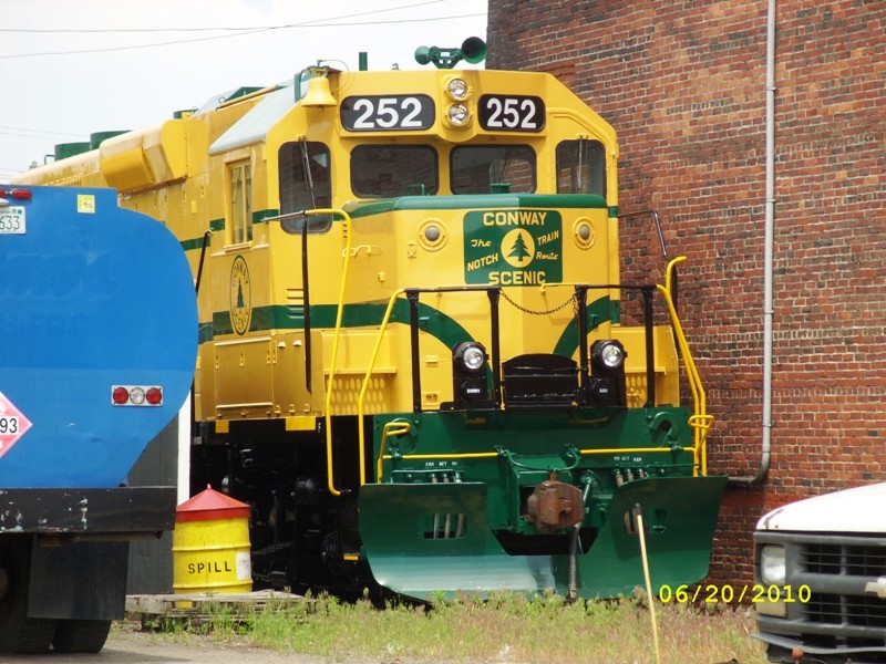 Photo of Newly painted and refurbished the old MEC-B&M-Conway Scenic#252
