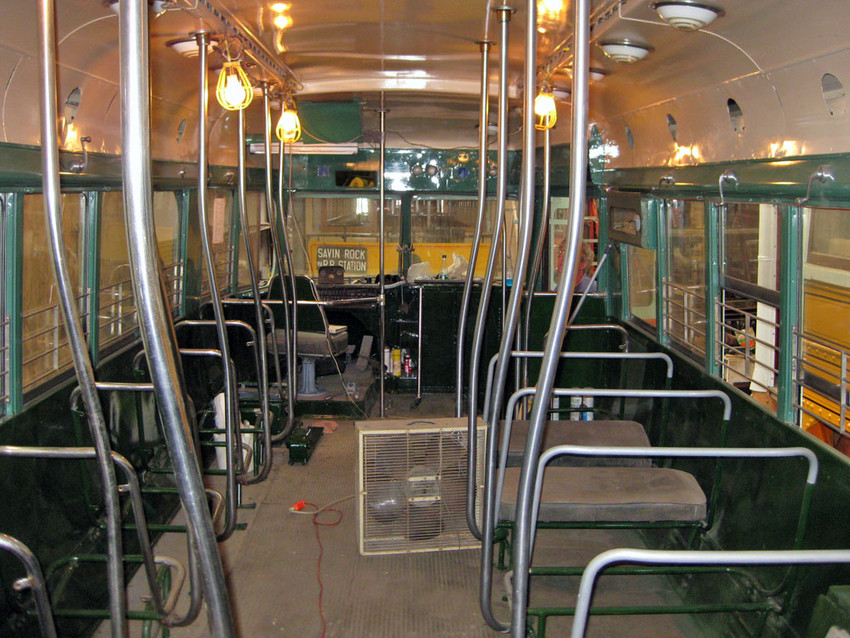 Photo of D. C. Transit 1304 - Restoration in Progress