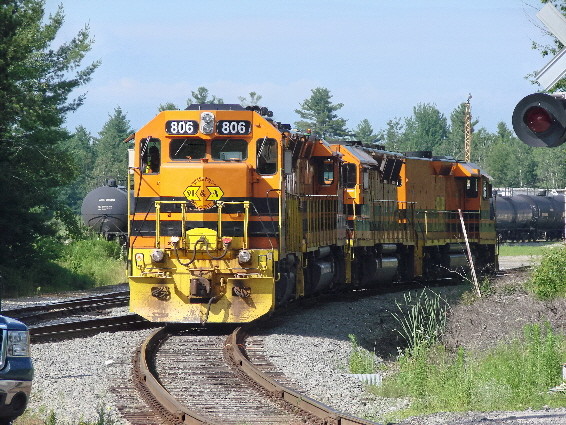 Photo of SLR Train # 394 Lewiston Junction