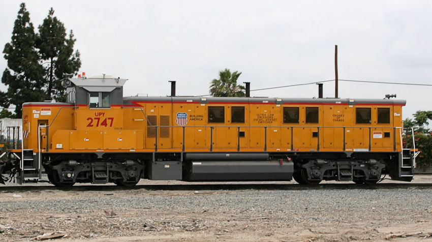 Photo of Union Pacific #UPY2747 Genset locomotive