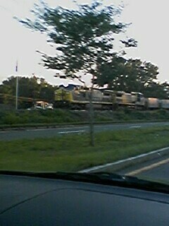 Photo of csx rock out lawed at the pittsfield yard