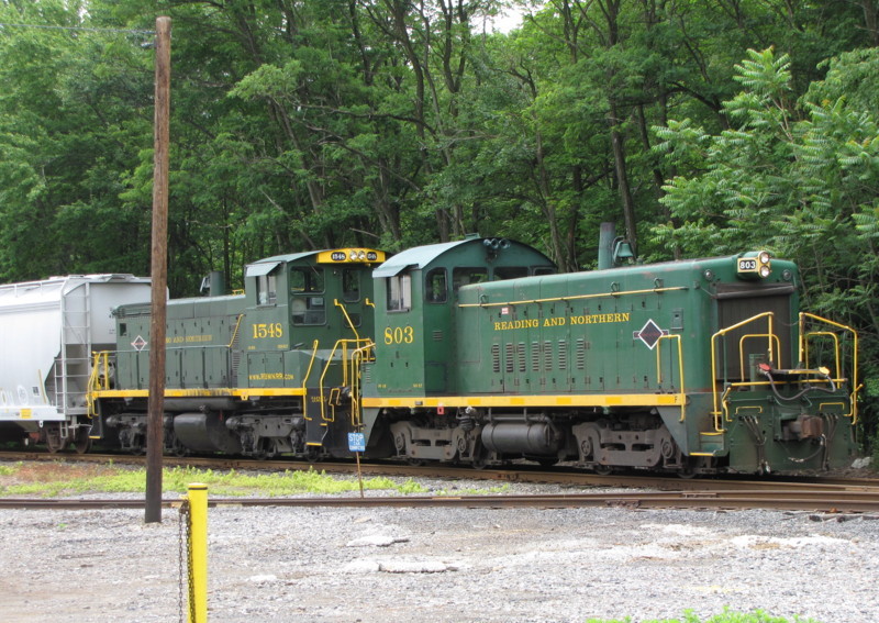 Photo of Train PNMV arrives at Minersville