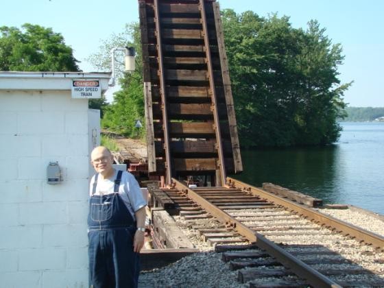 Photo of Lakeport, NH Railroad Drawbridge Operator