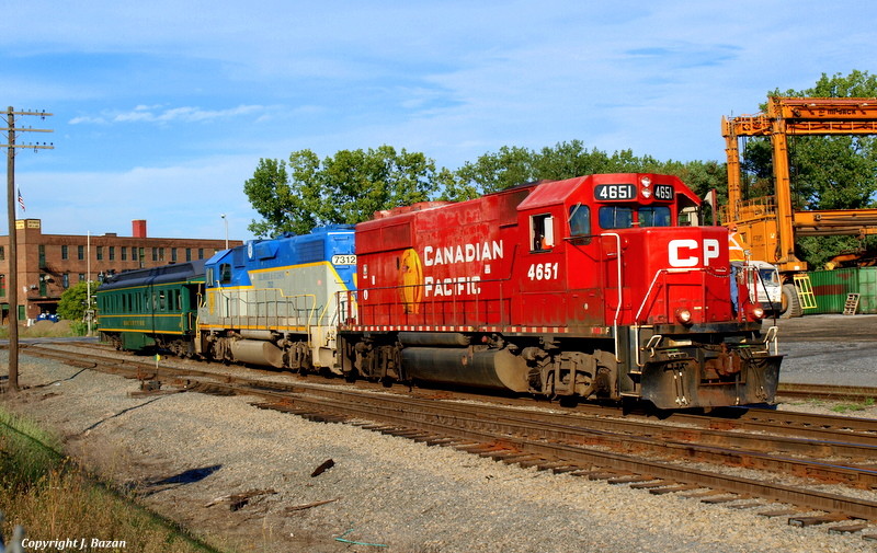 Photo of CP Rail Inspection Train @ Albany
