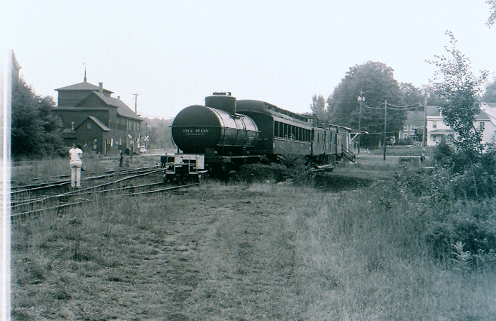 Photo of part of the yard at Sanbornville