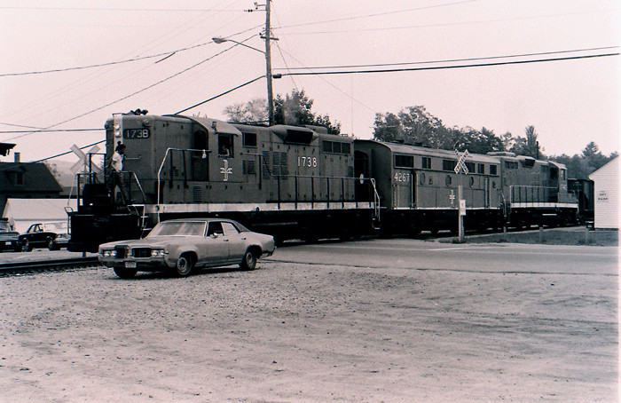 Photo of gravel train