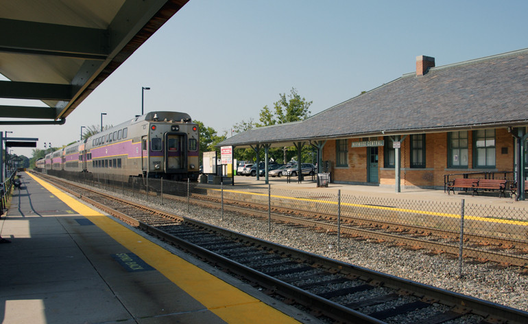 Photo of Franklin train departs