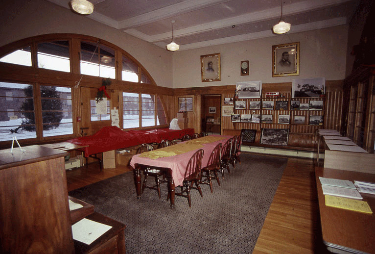 Photo of Interior of North Easton, MA RR Station