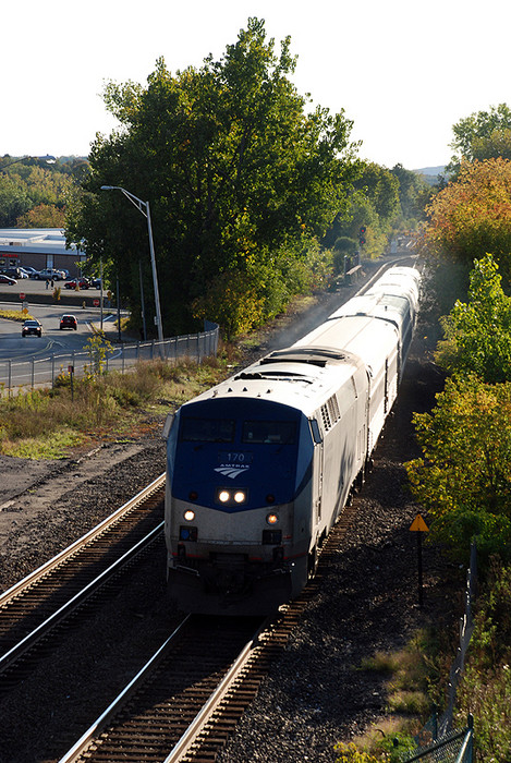 Photo of Amtrak #448 Arriving @ Pittsfield