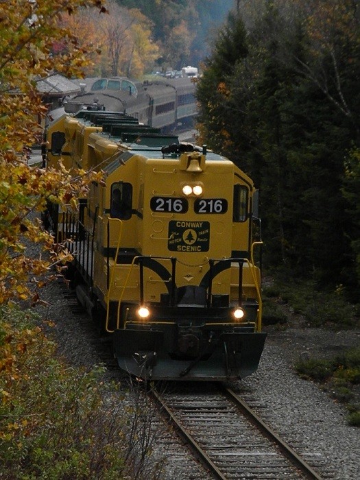 Photo of CSRR #216 Heads East