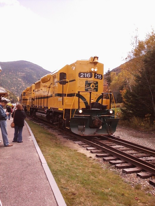 Photo of Notch Train sitting at Crawfords