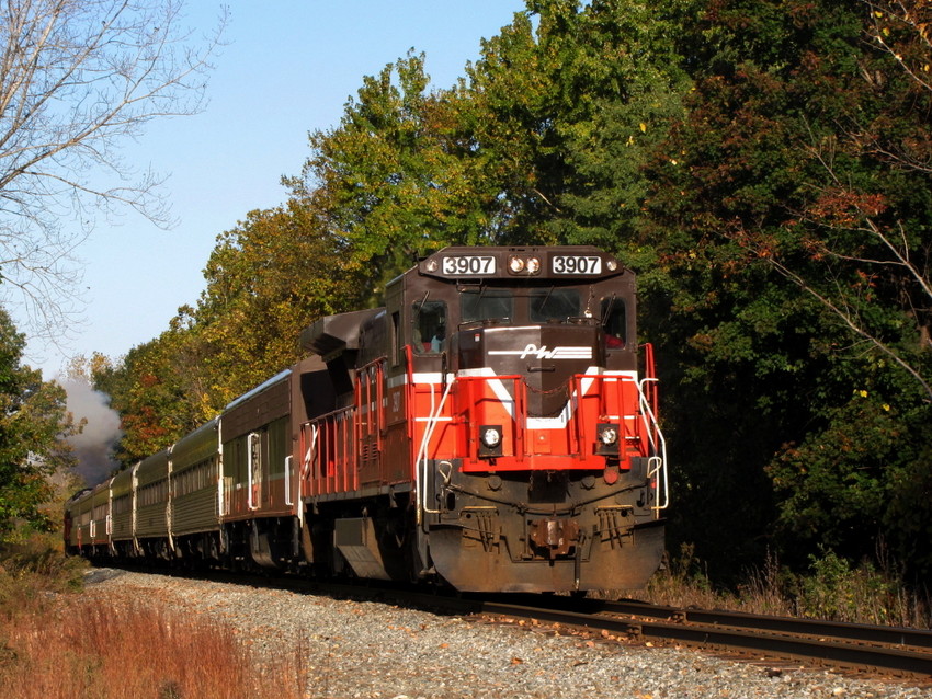 Photo of P&W Excursion Train