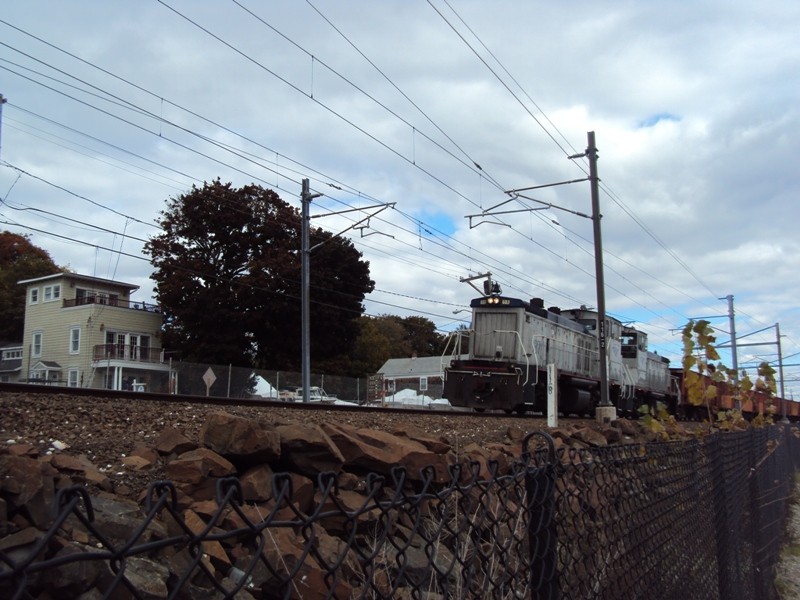 Photo of Amtrak Work Train in Niantic