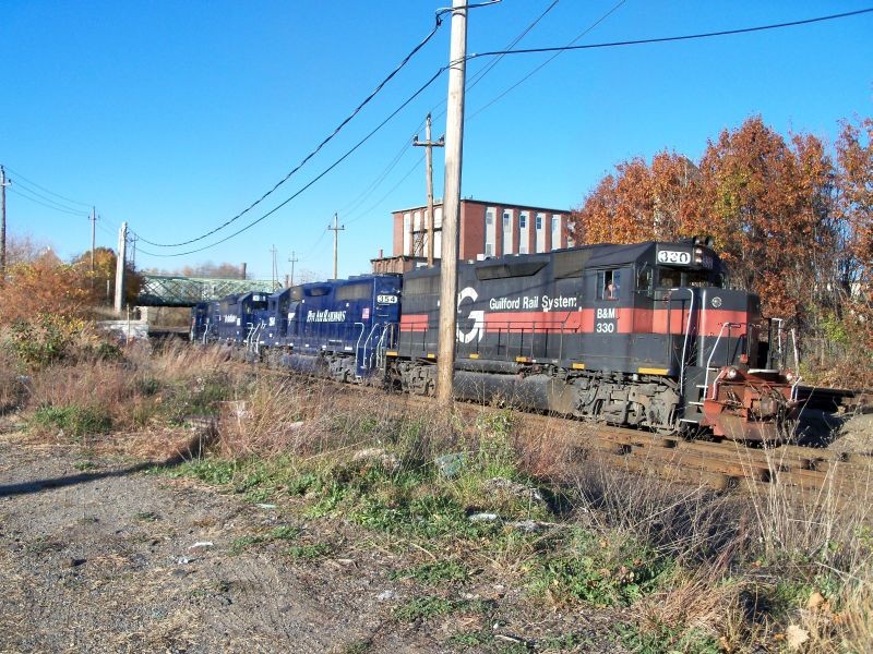 Photo of NMED approaching Lawrence Yard
