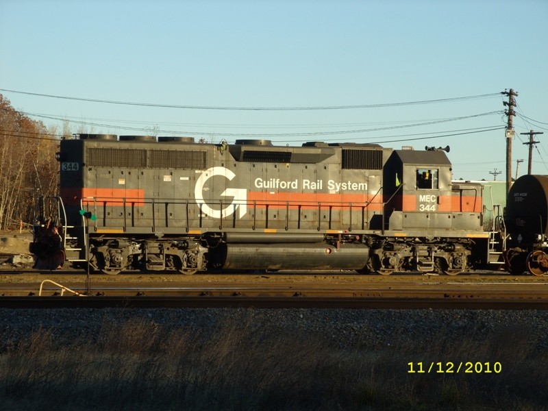 Photo of MEC#344w in the setting sun at Rigby.