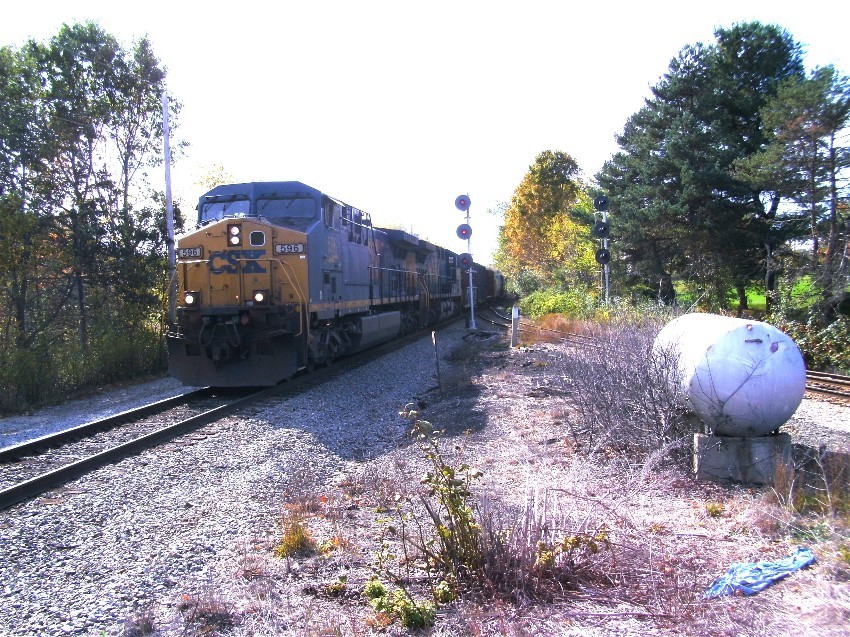 Photo of CSX in Maine