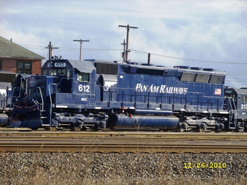 Photo of MEC#612e is SD45 repowered.
