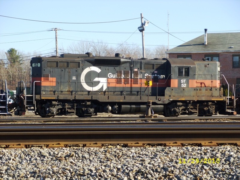 Photo of ST#52w is one of two GP9's at Rigby today.