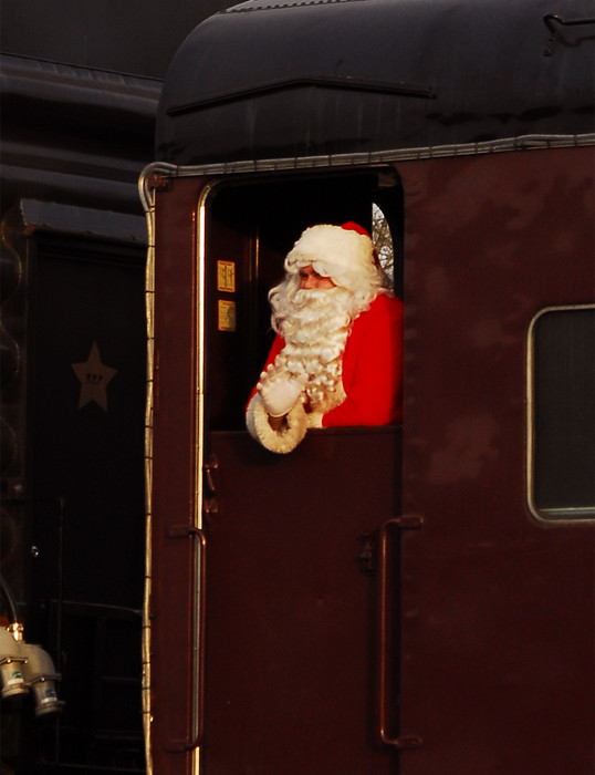 Photo of CPR Holiday Train 2010 - Santa Claus On Board