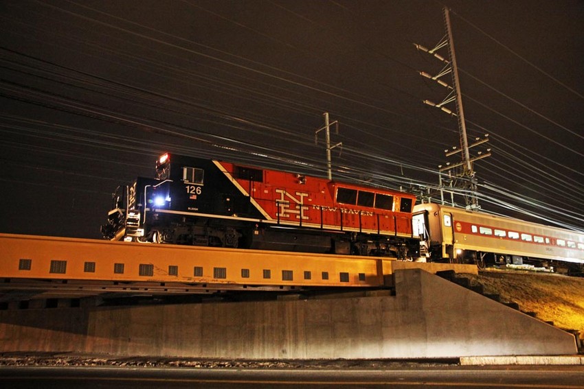 Photo of CDOT Danbury train at SONO